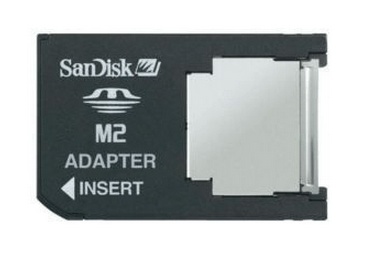 M2 to Memory Stick Pro Duo Card Adapter (OEM) (BULK)