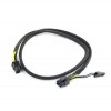 CABLEXPERT PCI EXPRESS 6-PIN MALE TO 6+2 PIN MALE POWER CABLE 0,8m MESH JACKET CABLEXPERT PCI EXPRESS 6-PIN MALE TO 6+2 PIN MALE POWER CABLE 0,8m MESH JACKET