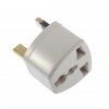 Universal to UK AC Power Plug Adapter Travel 3 pin UNITED KINGDOM T5 Άσπρο Universal to UK AC Power Plug Adapter Travel 3 pin UNITED KINGDOM T5 Άσπρο