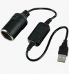 Αντάπτορας Αναπτήρα Αυτοκινήτου από Usb 5V σε Υποδοχή με Φις Αναπτήρα 12V και Καλώδιο 35cm Αντάπτορας Αναπτήρα Αυτοκινήτου από Usb 5V σε Υποδοχή με Φις Αναπτήρα 12V και Καλώδιο 35cm
