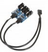 9pin USB header Male 1 to 4 Female Extension Cable Desktop Card HUB USB 2 Extender 1 to 2 Connector Adapter Port Multilier (OEM)(BULK) 9pin USB header Male 1 to 4 Female Extension Cable Desktop Card HUB USB 2 Extender 1 to 2 Connector Adapter Port Multilier (OEM)(BULK)