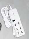 220V-4.5A ΑΣΠΡΟΥ ΧΡΩΜΑΤΟΣ ΦΟΡΤΙΣΤΗΣ ΓΙΑ 6 ΘΥΡΕΣ USB - 6-Ports 4.5A 25W Multi USB Socket Charger 220V-4.5A ΑΣΠΡΟΥ ΧΡΩΜΑΤΟΣ ΦΟΡΤΙΣΤΗΣ ΓΙΑ 6 ΘΥΡΕΣ USB - 6-Ports 4.5A 25W Multi USB Socket Charger