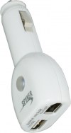 SPYKER Φορτιστής Αυτοκινήτου σε USB 2 & Firewire 5V 500mAh 2.5W SPY-CIG-USB-1394 SPYKER Φορτιστής Αυτοκινήτου σε USB 2 & Firewire 5V 500mAh 2.5W SPY-CIG-USB-1394