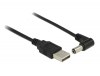 Καλώδιο USB σε DC DELOCK 5.5 x 2.5mm, γωνιακό, 1.5m (83575) Καλώδιο USB σε DC DELOCK 5.5 x 2.5mm, γωνιακό, 1.5m (83575)