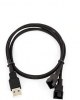 USB to Dual 4-Pin PWM Fan Splitter cable Adapter - 50 cm (bulk)(oem)