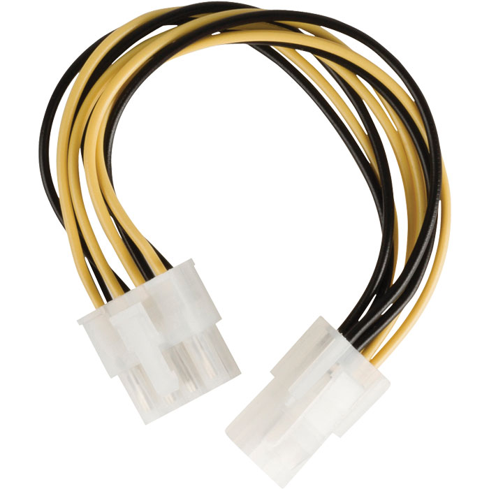 ATX 4-Pin Male to 8-Pin Female EPS Power Cable Adapter (20cm) (OEM)