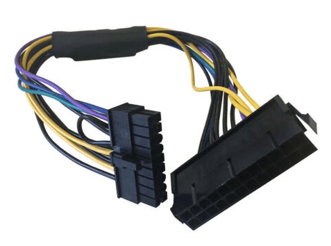 24-Pin to 18-Pin ATX Main Power Adapter Cable for HP Z420 / Z620 / Z230