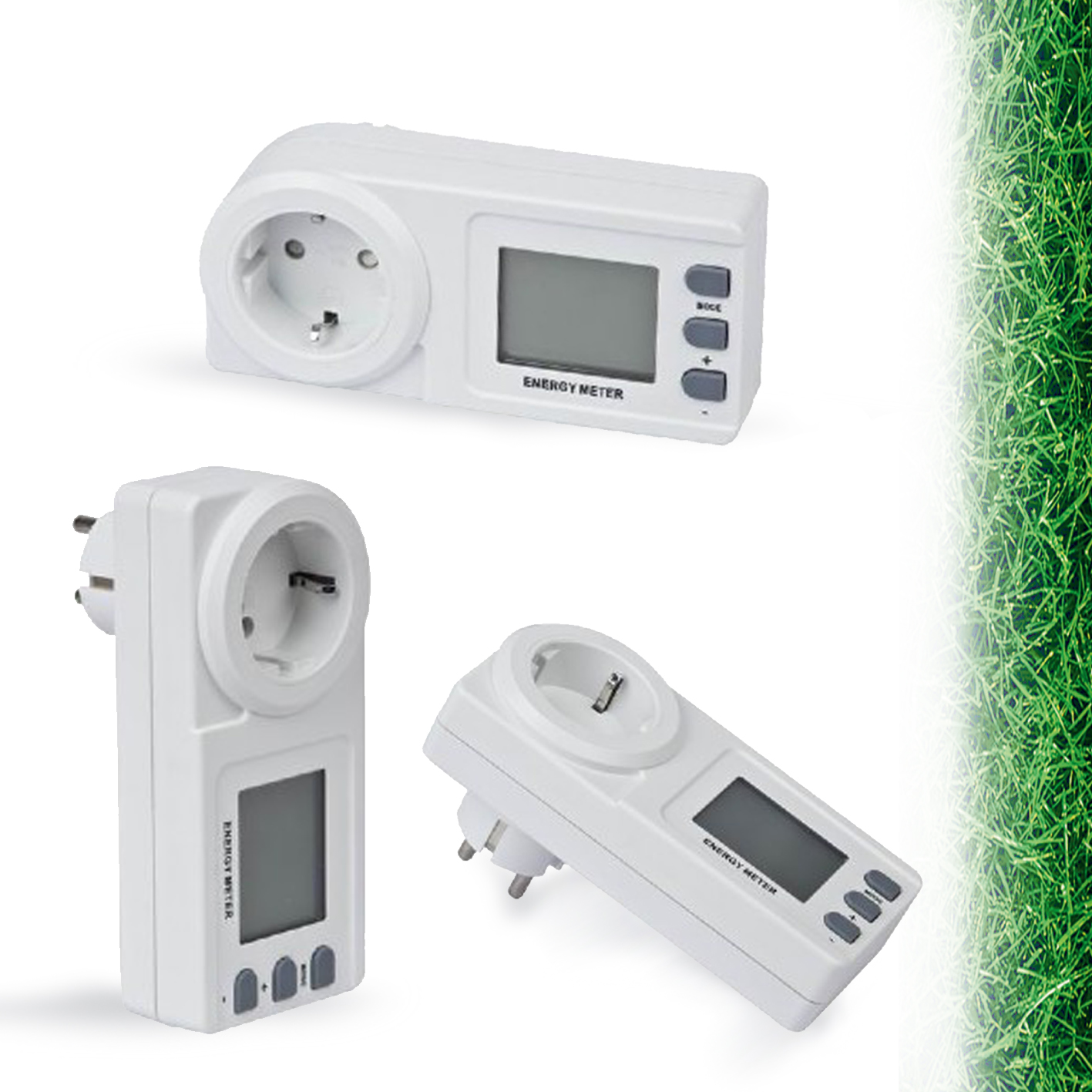 Energenie EG-EM1 Single Socket Power Meter (White)