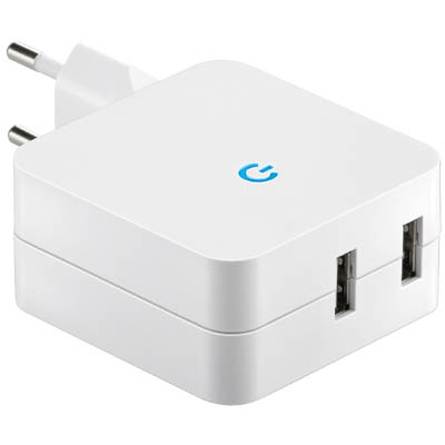 Goobay Universal USB Charger with 2 Ports 5V 4200mAh 67930