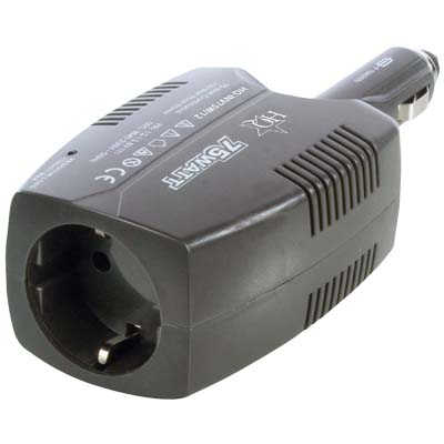 HQ Plug-in Inverter 75W 12 - 230V HQ-INV75W/12V