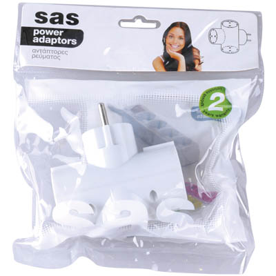 SAS Surge 3xSchuko 230V 16A 3500W SAS 100-15-007