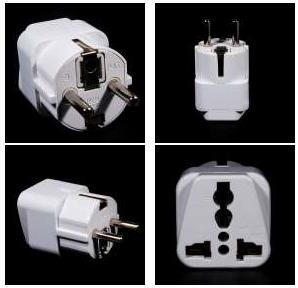 Universal SCHUKO AC Adapter