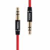 Audio Cable REMAX RM-L200 3.5mm AUX 2m Red Audio Cable REMAX RM-L200 3.5mm AUX 2m Red