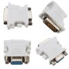 DVI-D 24+1 pins male - HD vga 15 pins female (OEM) DVI-D 24+1 pins male - HD vga 15 pins female (OEM)