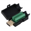 HDMI Male 19P Plug Breakout Terminals Solderless Connector With Cover Wholesale HDMI Male 19P Plug Breakout Terminals Solderless Connector With Cover Wholesale