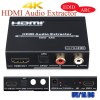 Εξαγωγή ήχου HDMI MINI HDMI σε HDMI και οπτικό SPDIF + RCA L / R EDID ARC 4Kx2K Εξαγωγή ήχου HDMI MINI HDMI σε HDMI και οπτικό SPDIF + RCA L / R EDID ARC 4Kx2K