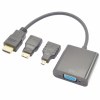 ΜΕΤΑΤΡΟΠΕΑΣ HDMI ΑΡΣ. ΣΕ VGA ΘΗΛ. MicroHdmi MiniHdmi (oem) ΜΕΤΑΤΡΟΠΕΑΣ HDMI ΑΡΣ. ΣΕ VGA ΘΗΛ. MicroHdmi MiniHdmi (oem)