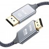 Powertech Cable DisplayPort male - HDMI male 5m (CAB-DP033) Powertech Cable DisplayPort male - HDMI male 5m (CAB-DP033)