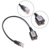 Μετατροπέας RJ9 σε 2 x 3.5mm Θηλυκό (OEM) Μετατροπέας RJ9 σε 2 x 3.5mm Θηλυκό (OEM)