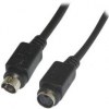 SVHS male to SVHS female 1.5m CABLE-513 (OEM) SVHS male to SVHS female 1.5m CABLE-513 (OEM)