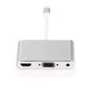 Προσαρμογέας 8pin lightning σε προσαρμογέα HDMI / VGA / Audio 3 σε 1 για iPhone / Ipad Προσαρμογέας 8pin lightning σε προσαρμογέα HDMI / VGA / Audio 3 σε 1 για iPhone / Ipad