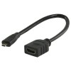 VALUELINE Μετατροπέας Micro HDMI αρσενικό σε HDMI θηλυκό 20cm VLVP 34790 B02 VALUELINE Μετατροπέας Micro HDMI αρσενικό σε HDMI θηλυκό 20cm VLVP 34790 B02