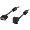 VGA male port to VGA male port 5m me γωνία VGA male port to VGA male port 5m me γωνία