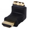 HDMI male to 270degree hooked HDMI female adapter VC-011 (OEM) HDMI male to 270degree hooked HDMI female adapter VC-011 (OEM)