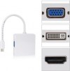 mini DisplayPort male - DVI-I/HDMI/VGA female (FTT14-015) mini DisplayPort male - DVI-I/HDMI/VGA female (FTT14-015)
