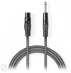NEDIS COTH15120GY30 Unbalanced XLR Audio Cable XLR 3-pin Female – 6.35 mm Male 3 NEDIS COTH15120GY30 Unbalanced XLR Audio Cable XLR 3-pin Female – 6.35 mm Male 3