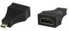 HDMI A female to micro HDMI D male adapter with gold plated connectors VC-017G (OEM) HDMI A female to micro HDMI D male adapter with gold plated connectors VC-017G (OEM)
