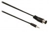 Audio Adapter Cable 5-pin DIN Male to 3.5 mm Male 1m Μαύρο (OEM) Audio Adapter Cable 5-pin DIN Male to 3.5 mm Male 1m Μαύρο (OEM)