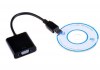 USB 3 to VGA Adapter - Black (OEM) USB 3 to VGA Adapter - Black (OEM)