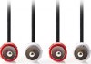 Nedis Cable 2x RCA male - 2x RCA male 10m Nedis Cable 2x RCA male - 2x RCA male 10m