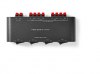 Συσκευή NEDIS ASWI2604BK για σύνδεση 4 σετ ηχείων 4-16 Ω, σε 1 ενισχυτή. Συσκευή NEDIS ASWI2604BK για σύνδεση 4 σετ ηχείων 4-16 Ω, σε 1 ενισχυτή.