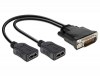 DELOCK Μετατροπέας DMS-59 αρσ. σε 2x HDMI θηλ. 26cm 65280 DELOCK Μετατροπέας DMS-59 αρσ. σε 2x HDMI θηλ. 26cm 65280