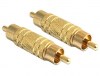 DELOCK Επίχρυσος Μετατροπέας RCA αρσ. σε RCA αρσ. 84501 DELOCK Επίχρυσος Μετατροπέας RCA αρσ. σε RCA αρσ. 84501
