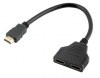 HDMI Splitter Cable HDMI αρσ σε δύο HDMI θηλ 30cm (Oem) (Bulk) HDMI Splitter Cable HDMI αρσ σε δύο HDMI θηλ 30cm (Oem) (Bulk)