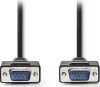 NEDIS VGA CABLE VGA MALE-VGA MALE 10M BLACK NEDIS VGA CABLE VGA MALE-VGA MALE 10M BLACK