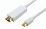 POWERTECH Καλώδιο Mini Displayport (M) σε HDMI 1.4V (M), 2m, λευκό