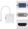 Mini DisplayPort to DVI-I/HDMI/VGA Female Adapter (FTT14-015)