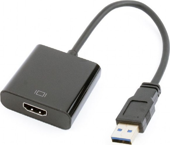 Cablexpert USB 3.0 to HDMI Display Adapter - Black (15cm)