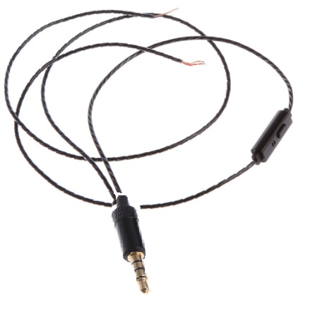 3.5mm (em) plug replacement audio cable (oem)