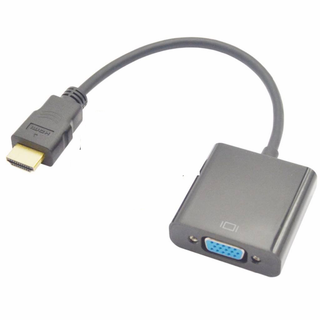 Mini HDMI (Male) to VGA (Female) Converter (OEM)