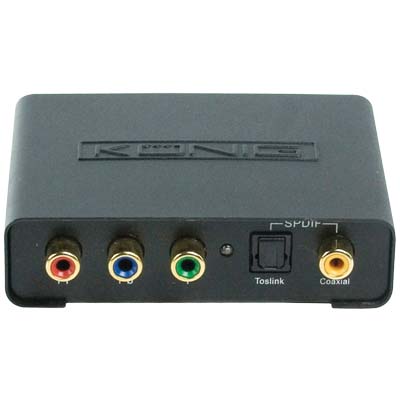 Konig Μετατροπέας Component σε HDMI KN-HDMI CON 10