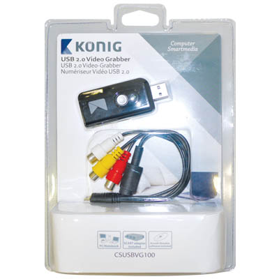 Konig USB 2.0 Audio/Video Grabber (CSUSBVG100)