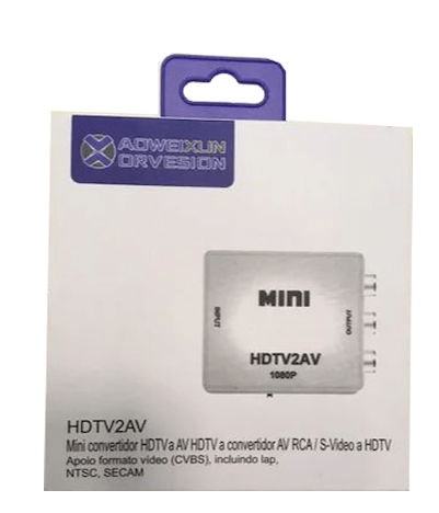 ΜΕΤΑΤΡΟΠΕΑΣ MINI CONVERTER HDTV AV HDTV - AV RCA/ S-VIDEO HDTV
