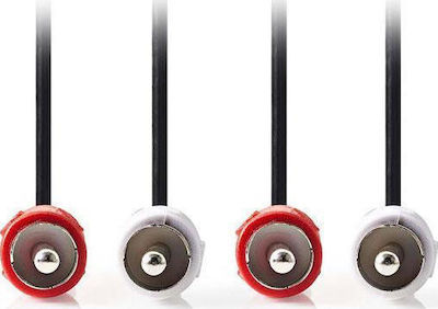 Nedis Cable 2x RCA male - 2x RCA male 10m