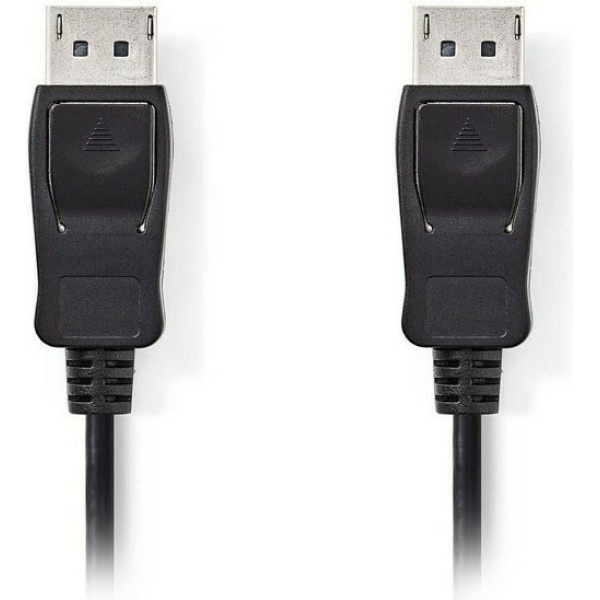 Nedis DisplayPort to DisplayPort Cable (Male to Male) 2m (CCGB37010BK20)