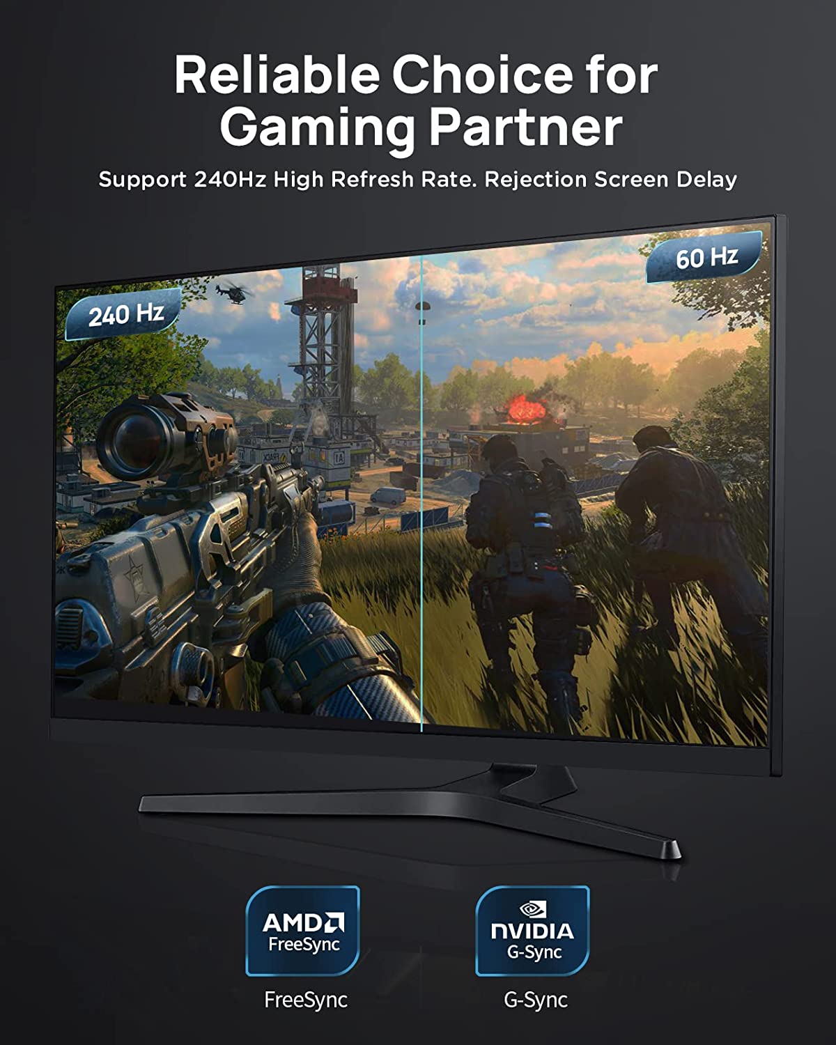 Sniokco VESA Certified 8K DisplayPort Cable 2M 1.4, (8K@60Hz, 4K@144Hz, 2K@165Hz), Support FreeSync
